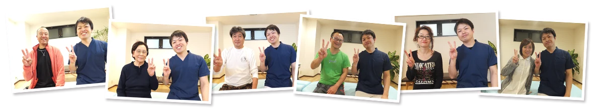 大久保整体院で施術を受けられた患者さまと院長